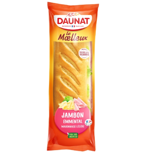 Sandwich jambon emmental DAUNAT