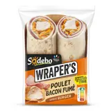 Wrap poulet bacon cheddar burger SODEBO
