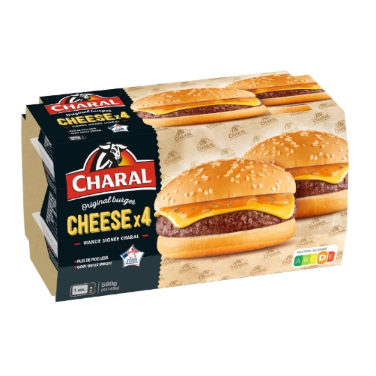 Burger : Cheese Burger CHARAL
