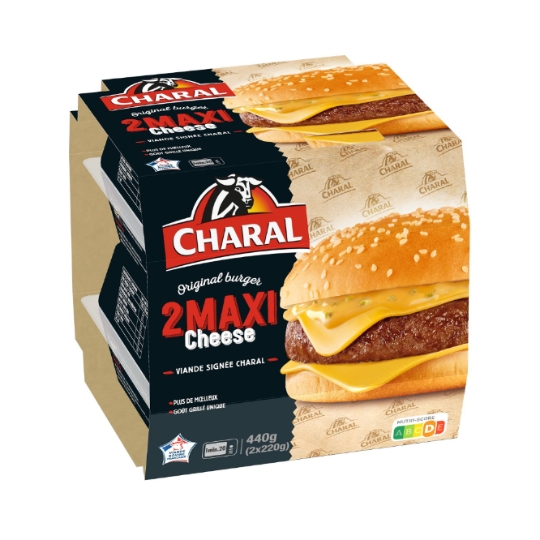 Burger : Cheese Burger Maxi CHARAL