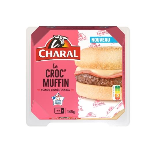 Burger le Croc Muffin CHARAL