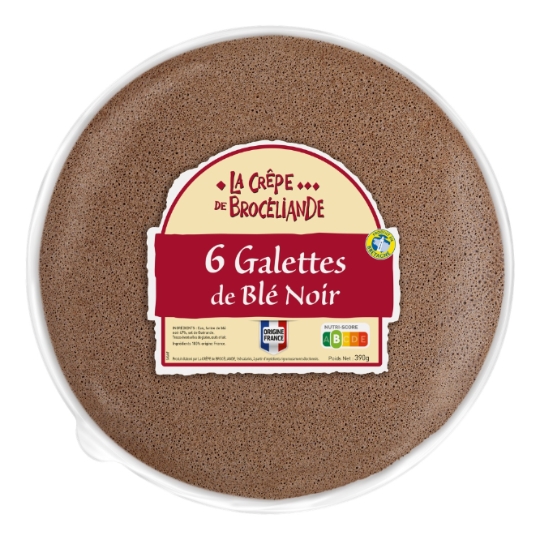 Galettes de blé noir  CREPE DE BROCELIANDE
