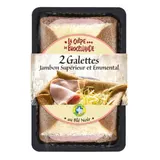 Galette de jambon et emmental LA CREPE DE BROCELIANDE