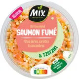 Salade saumon fumé perles carotte concombre MIX BUFFET