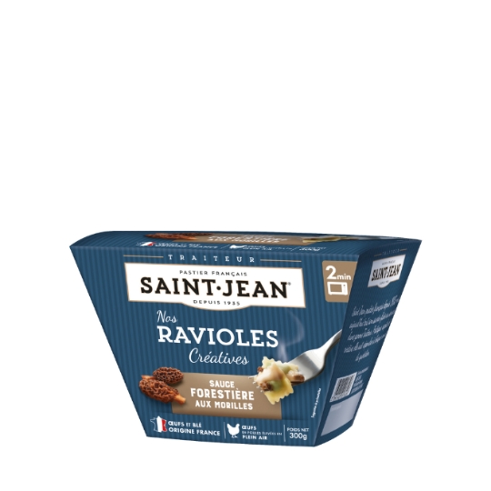 Box Ravioles sauce forestière aux morilles SAINT JEAN