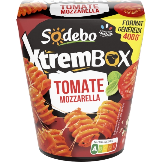 Box Radiatori Tomate et Mozzarella SODEBO