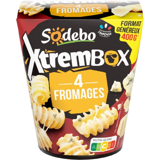 Box Radiatori 4 fromages SODEBO