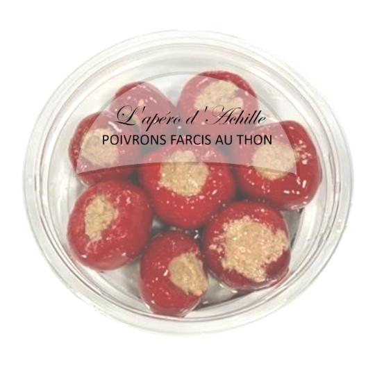 Petits Poivrons Farçies au Thon L'APERO D'ACHILLE