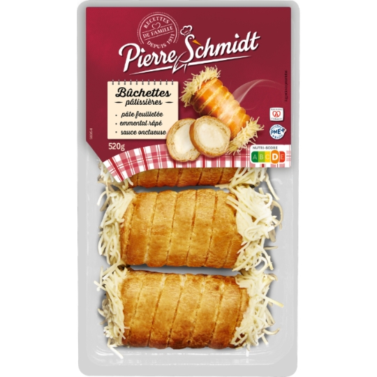 Bûchettes à l'emmental PIERRE SCHMIDT