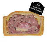 Pâté  en croûte de saucisse de Morteau et Morbier