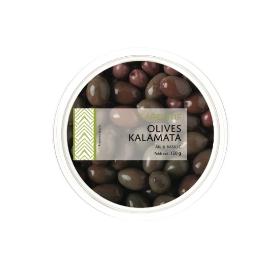 Olives Kalamata ail et basilic