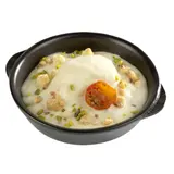 Oeuf Mollet Crumble Parmesan
