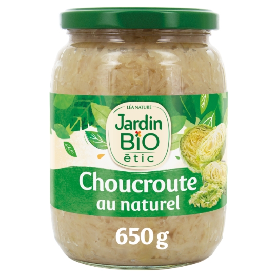 Choucroute Au Naturel Bio JARDIN BIO ETIC