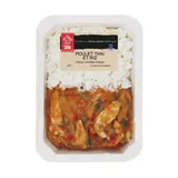Poulet Thai et Riz LES TROIS D'ASIE