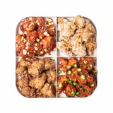 Plat Coréen : Dakgangjeong Mix de Poulet Frit    ONGGI