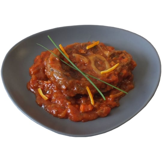Osso Bucco de veau à la Milanaise