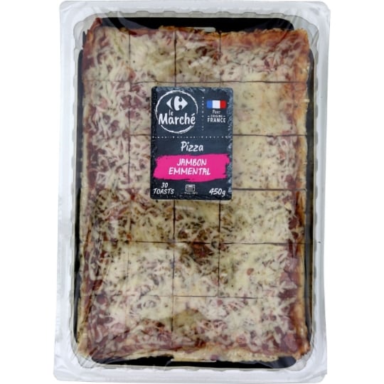 Pizza jambon emmental CARREFOUR