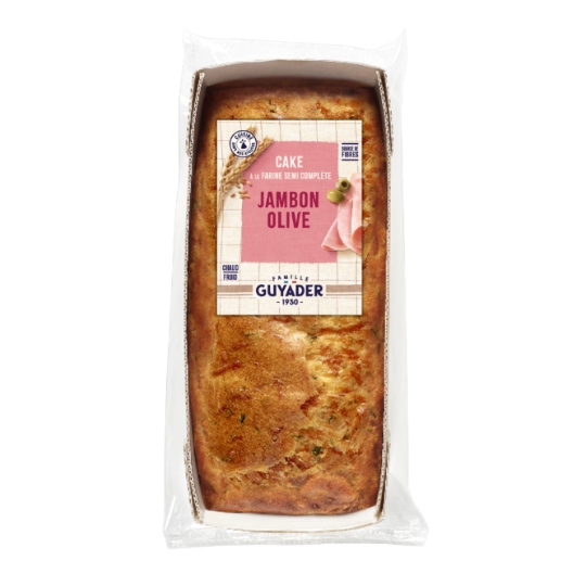 Cake Jambon et Olives GUYADER