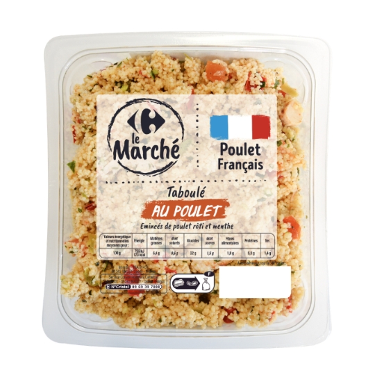 Taboulé au poulet rôti