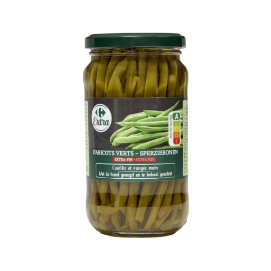 Haricots Verts Extra Fins CARREFOUR EXTRA