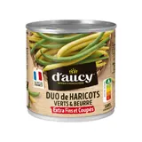 Haricots  verts et beurre D'AUCY