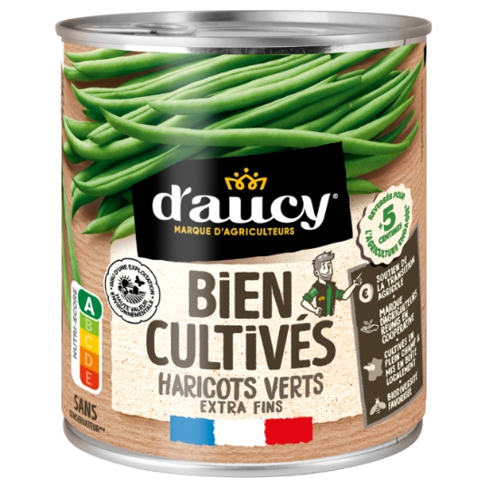 Haricots Verts Extra Fins D'AUCY