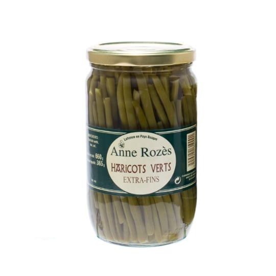 Haricots verts extra-fins ANNE ROZES