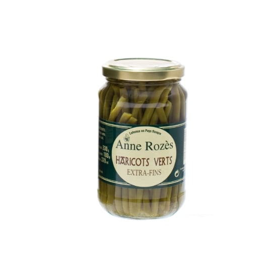 Haricots verts extra-fins ANNE ROZES
