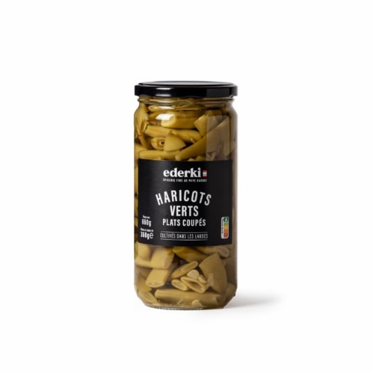 Haricots verts plats coupés EDERKI