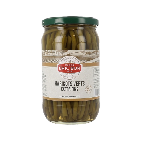 Légume Haricots Verts Extra Fins ERIC BUR