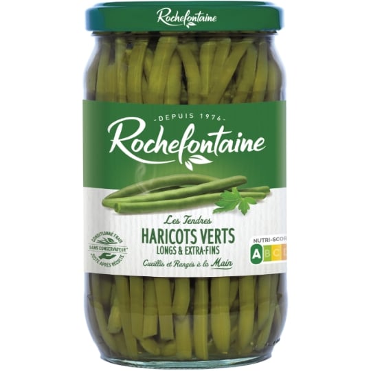 Haricots verts extra-fins ROCHEFONTAINE