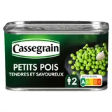 Petits pois  tendres et fondants CASSEGRAIN