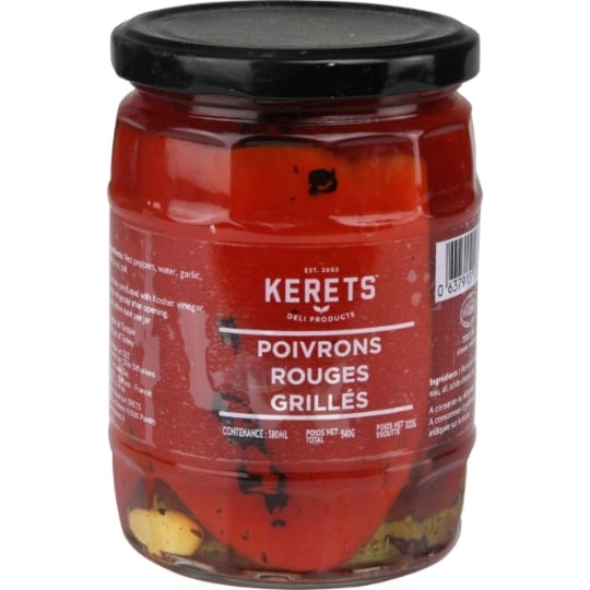 Poivrons rouges grillés KERETS