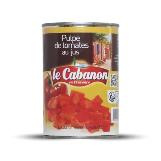Pulpe de tomates en dés LE CABANON