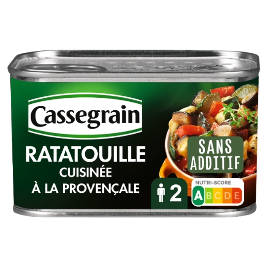 Ratatouille à la Provençale CASSEGRAIN