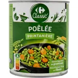 Poêlée printanière - Mélange de légumes cuisinés sous vide Mélange de légumes cuisinés sous vide CARREFOUR CLASSIC'