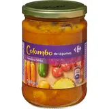 Colombo de légumes à la créole CARREFOUR SENSATION