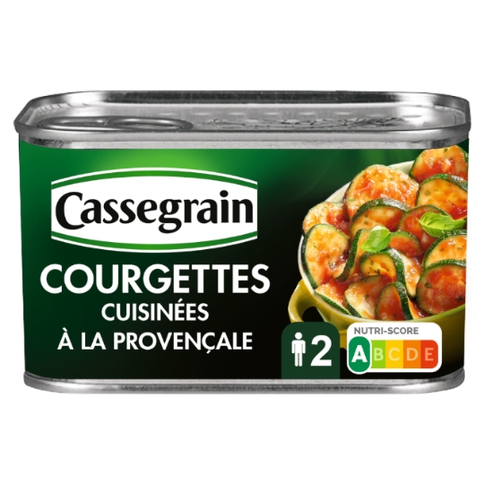 Courgettes à la Provençale CASSEGRAIN