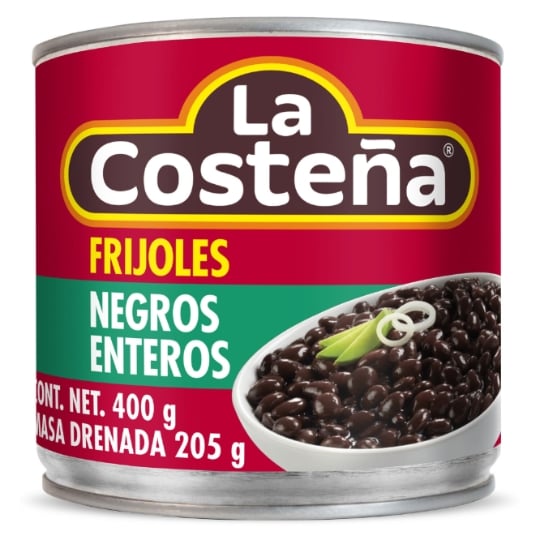 Légumes cuisinés haricots noirs entiers LA COSTENA