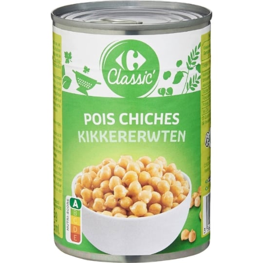 Pois chiches CARREFOUR CLASSIC'