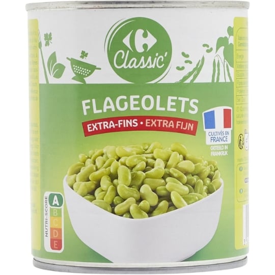 Flageolets extra-fins CARREFOUR CLASSIC'