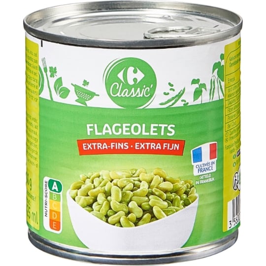 Flageolets extra-fins CARREFOUR CLASSIC'