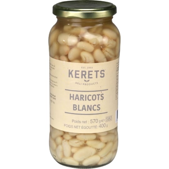 Haricots blancs cuits KERETS