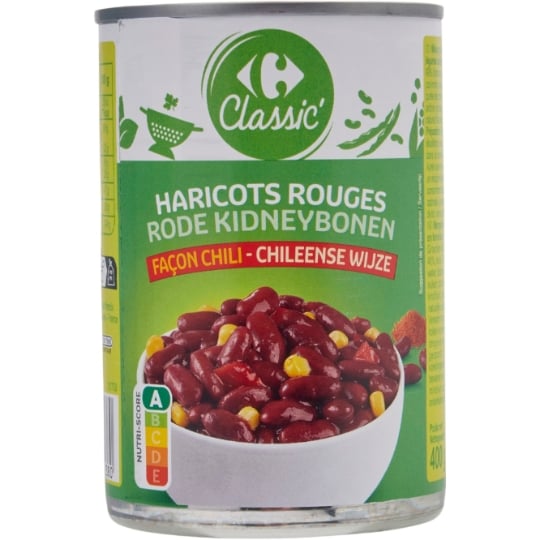 Haricots rouges façon chili CARREFOUR CLASSIC'