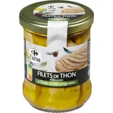 Filets de Thon Alabcore à l'Huile d'Olive Vierge Extra CARREFOUR