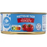 Miettes de Thon à la Sauce Tomate CARREFOUR CLASSIC'