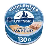Thon Entier Cuit Vapeur au Naturel PETIT NAVIRE