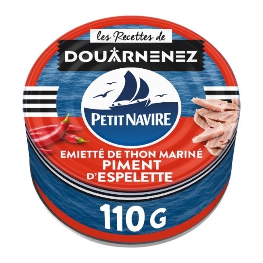 Miettes de Thon au Piment d'Espelette PETIT NAVIRE