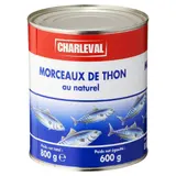 Morceaux de Thon au Naturel CHARLEVAL