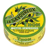 Miettes de Thon à l'Huile d'Olive Vierge Extra LE SAVOUREUX